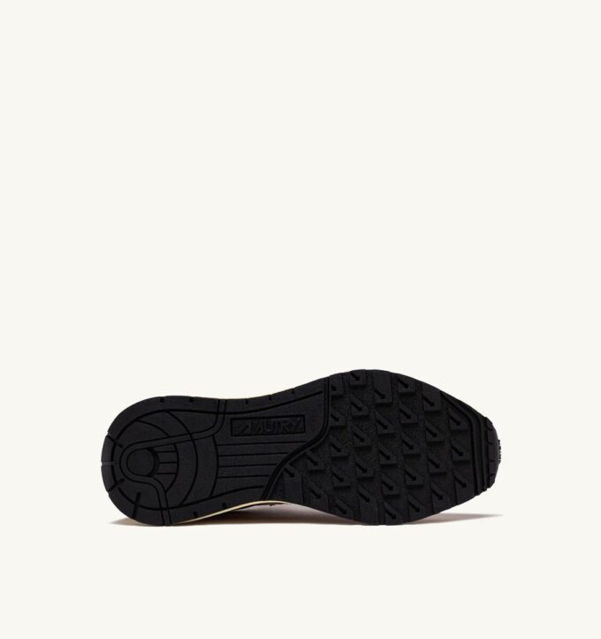 REELWIND LOW SNEAKERS IN NYLON AND SUEDE COLOR BROWN SUGAR AND WHITE