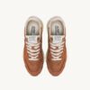 REELWIND LOW SNEAKERS IN NYLON AND SUEDE COLOR BROWN SUGAR AND WHITE