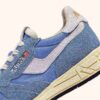 REELWIND LOW SNEAKERS IN NYLON AND SUEDE DELLA ROBBIA BLUE AND WHITE REELWIND LOW SNEAKERS IN NYLON AND SUEDE DELLA ROBBIA BLUE AND WHITE