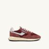 REELWIND LOW SNEAKERS IN NYLON AND SUEDE HOT SAUCE AND WHITE