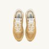 REELWIND LOW SNEAKERS IN NYLON AND SUEDE MUSTARD AND WHITE
