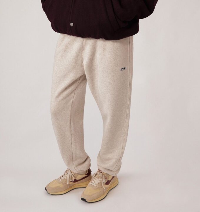 REELWIND LOW SNEAKERS IN NYLON SUEDE AND LEATHER COLOR ECRU AND RUBY WINE