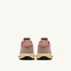 REELWIND LOW SNEAKERS IN NYLON SUEDE AND LEATHER COLOR ROSE AND DESERT SAND