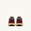 REELWIND LOW SNEAKERS IN NYLON SUEDE AND LEATHER COLOR ROUNGE AND CORDOVAN