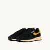 REELWIND LOW SNEAKERS IN NYLON SUEDE AND LEATHER COLOR YELLOW AND BLACK