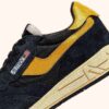 REELWIND LOW SNEAKERS IN NYLON SUEDE AND LEATHER COLOR YELLOW AND BLACK