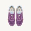 REELWIND LOW SNEAKERS IN PURPLE AND CELESTIAL BLUE SUEDE AND MESH