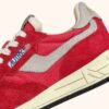 REELWIND LOW SNEAKERS IN RED NYLON AND SUEDE