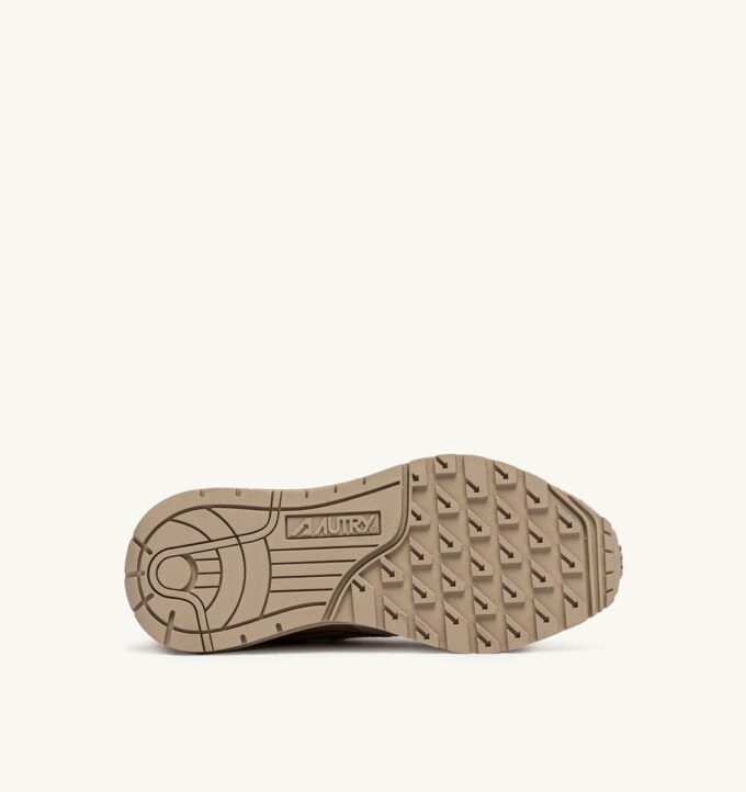 REELWIND LOW SNEAKERS IN SAFARI NYLON AND SUEDE