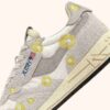 REELWIND LOW SNEAKERS IN WHITE AND BUTTERCUP EMBROIDERY