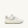 REELWIND LOW SNEAKERS IN WHITE NYLON AND SUEDE