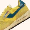 REELWIND LOW SNEAKERS IN YELLOW AND CORSAIR SUEDE AND NYLON