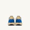 REELWIND SUPER VINTAGE SNEAKERS IN BLUE NYLON AND SUEDE