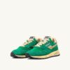 REELWIND SUPER VINTAGE SNEAKERS IN GREEN NYLON AND SUEDE