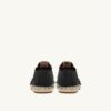 SANDY ESPADRILLES IN BLACK CANVAS