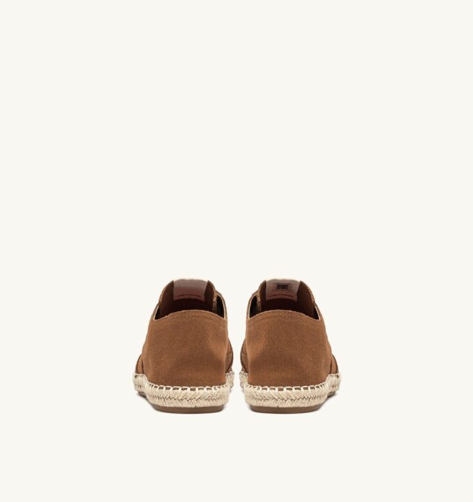 SANDY ESPADRILLES IN EARTH SUEDE