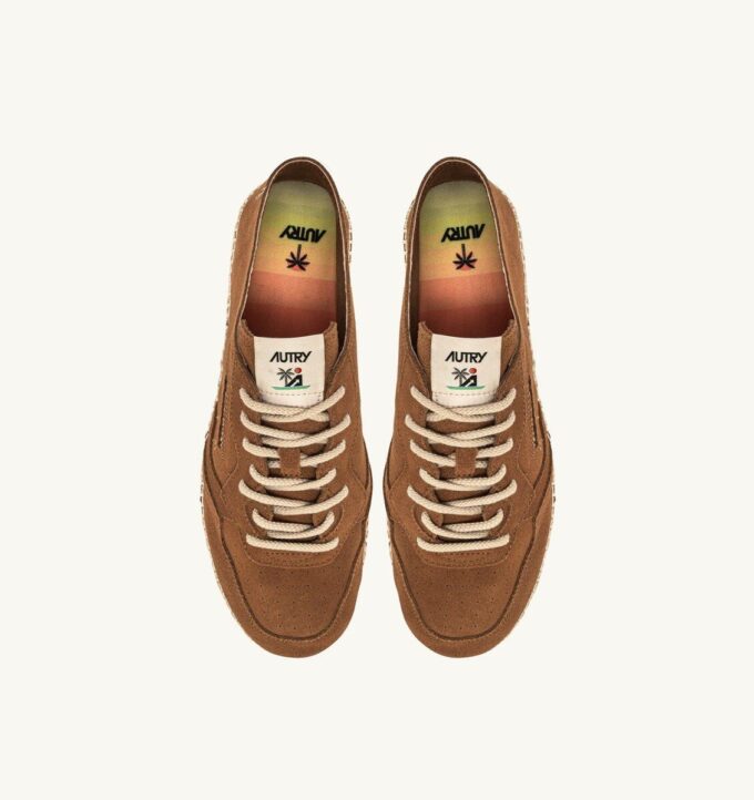 SANDY ESPADRILLES IN EARTH SUEDE