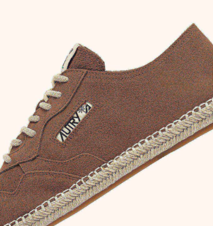 SANDY ESPADRILLES IN EARTH SUEDE