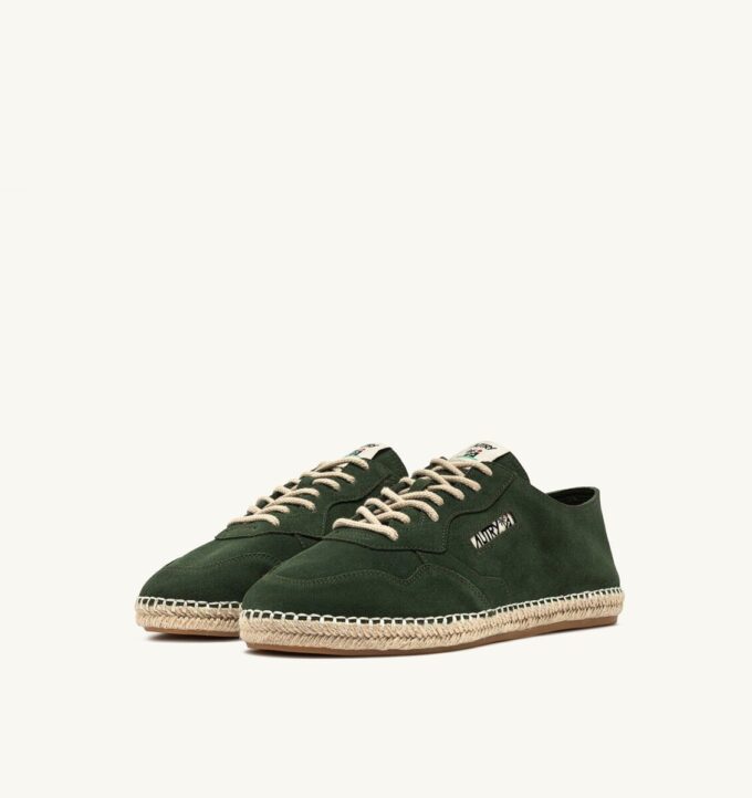 SANDY ESPADRILLES IN MOSS SUEDE