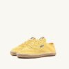 SANDY ESPADRILLES IN PASTEL YELLOW CANVAS