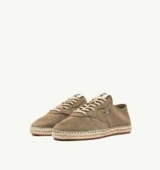 SANDY ESPADRILLES IN TAOS TAUPE SUEDE
