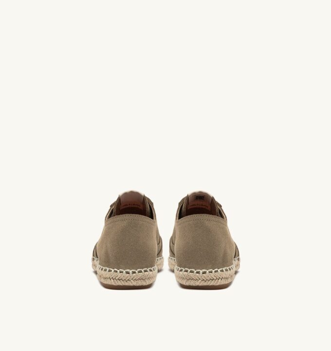 SANDY ESPADRILLES IN TAOS TAUPE SUEDE
