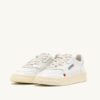 SNEAKERS MEDALIST ‘LOVE’ IN WHITE AND RED LEATHER