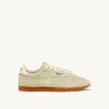 SNEAKERS WINDSPIN IN BUTTER WHITE SUEDE