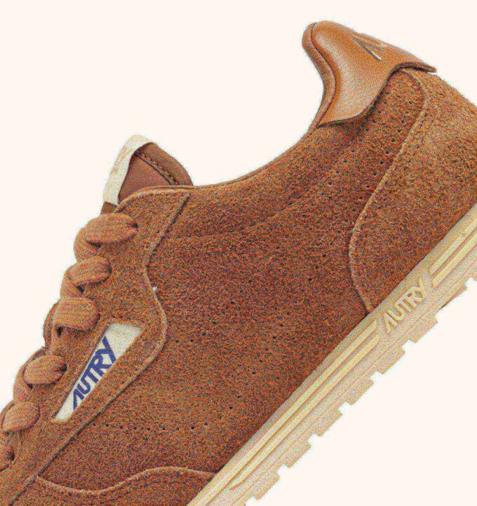 SNEAKERS WINDSPIN IN EARTH COLOR SUEDE