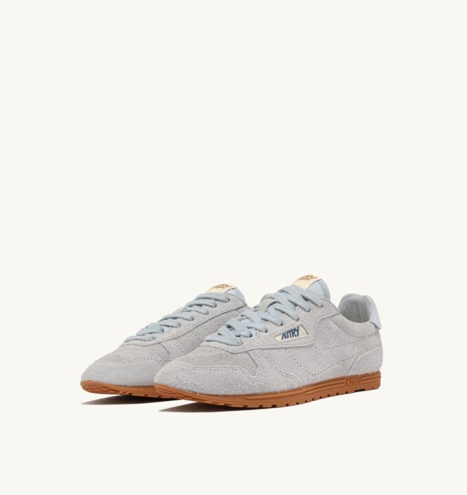 SNEAKERS WINDSPIN IN ICE WHITE SUEDE SNEAKERS WINDSPIN IN ICE WHITE SUEDE