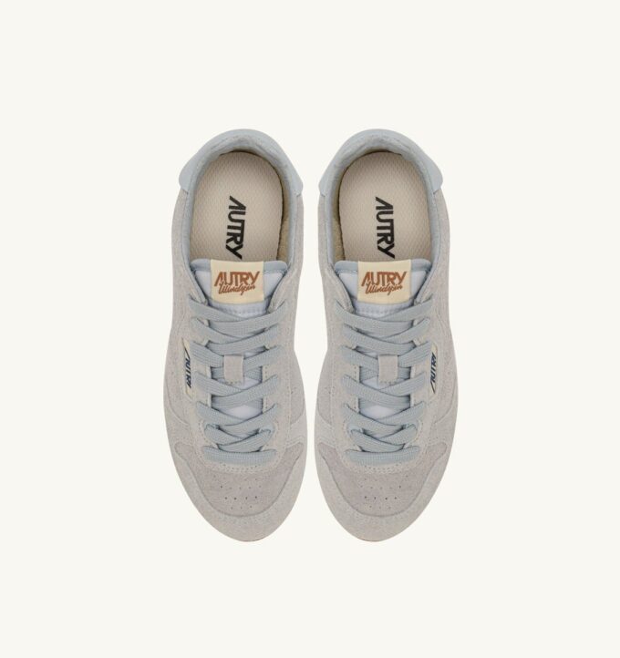 SNEAKERS WINDSPIN IN ICE WHITE SUEDE SNEAKERS WINDSPIN IN ICE WHITE SUEDE