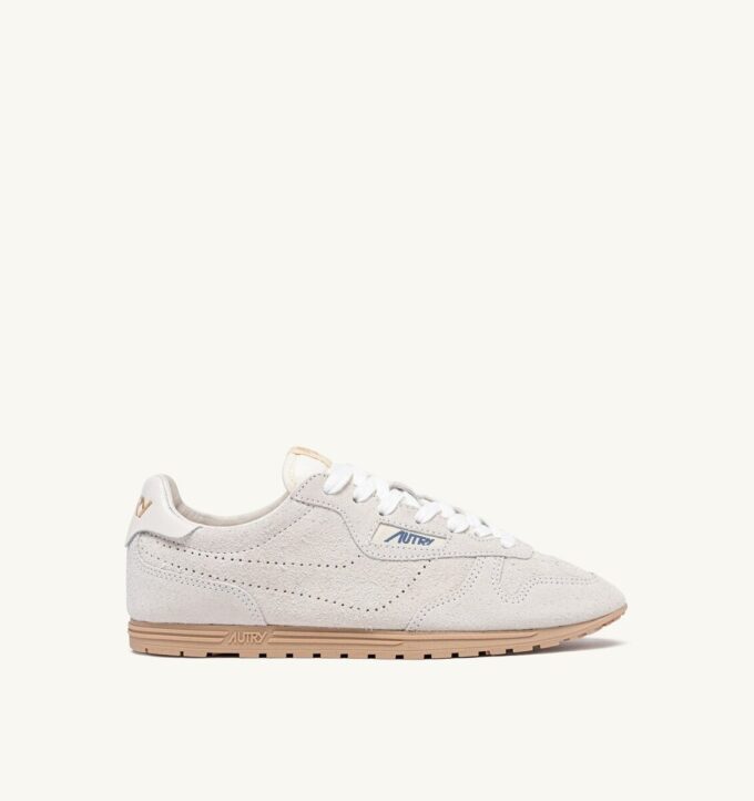 SNEAKERS WINDSPIN IN OFF WHITE SUEDE