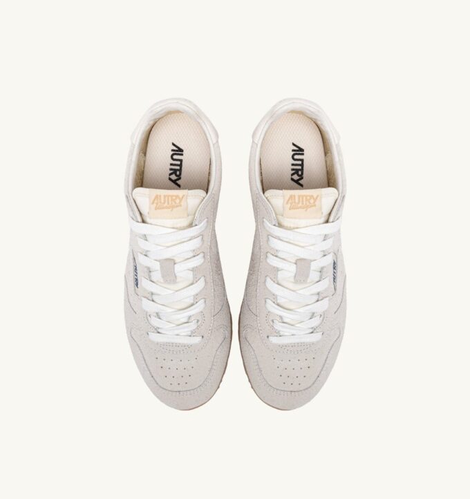 SNEAKERS WINDSPIN IN OFF WHITE SUEDE