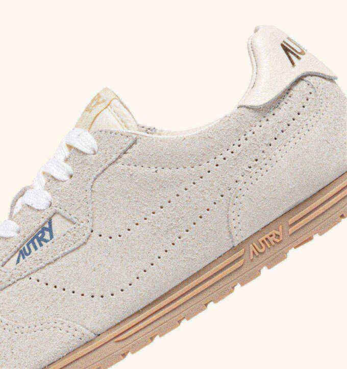SNEAKERS WINDSPIN IN OFF WHITE SUEDE