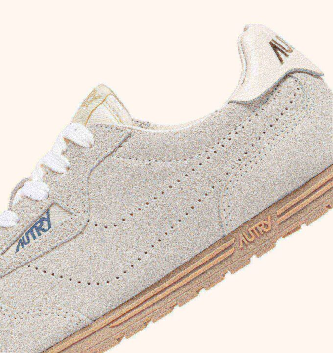 SNEAKERS WINDSPIN IN OFF WHITE SUEDE