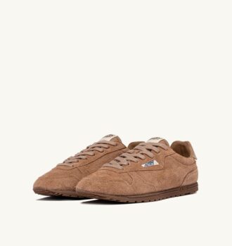 SNEAKERS WINDSPIN IN SIENA BROWN SUEDE