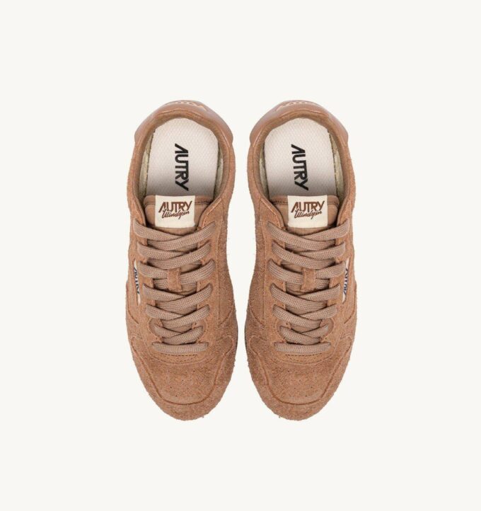 SNEAKERS WINDSPIN IN SIENA BROWN SUEDE