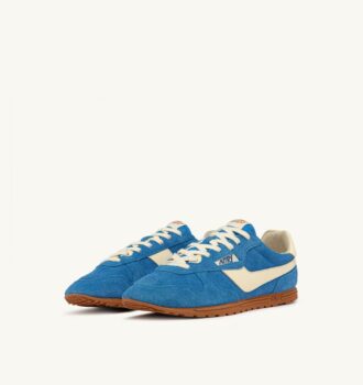 SNEAKERS WINDSPIN IN SUEDE AND LEATHER COLOR BLUE YATCH AND RUTABAGA