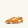 SNEAKERS WINDSPIN IN SUEDE AND LEATHER COLOR CADMIUM AND RUTABAGA SNEAKERS WINDSPIN IN SUEDE AND LEATHER COLOR CADMIUM AND RUTABAGA