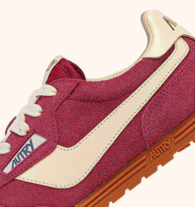 SNEAKERS WINDSPIN IN SUEDE AND LEATHER COLOR CHEYENNE AND RUTABAGA