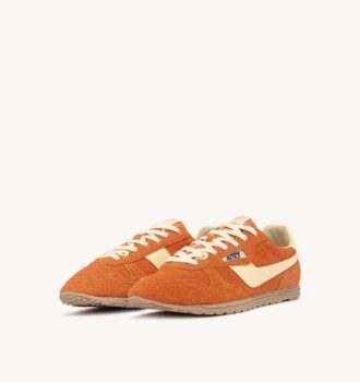 SNEAKERS WINDSPIN IN SUEDE AND LEATHER COLOR FANTA AND