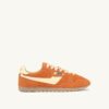 SNEAKERS WINDSPIN IN SUEDE AND LEATHER COLOR FANTA AND RUTABAGA
