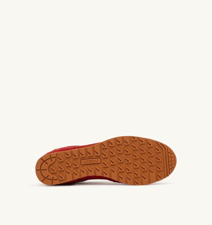 SNEAKERS WINDSPIN IN SUEDE AND LEATHER COLOR IMPERIAL RED AND RUTABAGA SNEAKERS WINDSPIN IN SUEDE AND LEATHER COLOR IMPERIAL RED AND RUTABAGA