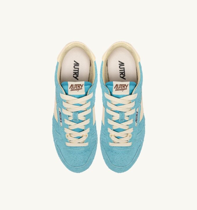 SNEAKERS WINDSPIN IN SUEDE AND LEATHER COLOR KYOTO AND RUTABAGA