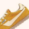 SNEAKERS WINDSPIN IN SUEDE AND LEATHER COLOR MINERAL YELLOW AND RUTABAGA
