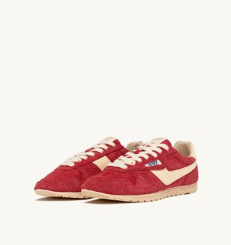 SNEAKERS WINDSPIN IN SUEDE AND LEATHER COLOR PARIS AND RUTABAGA