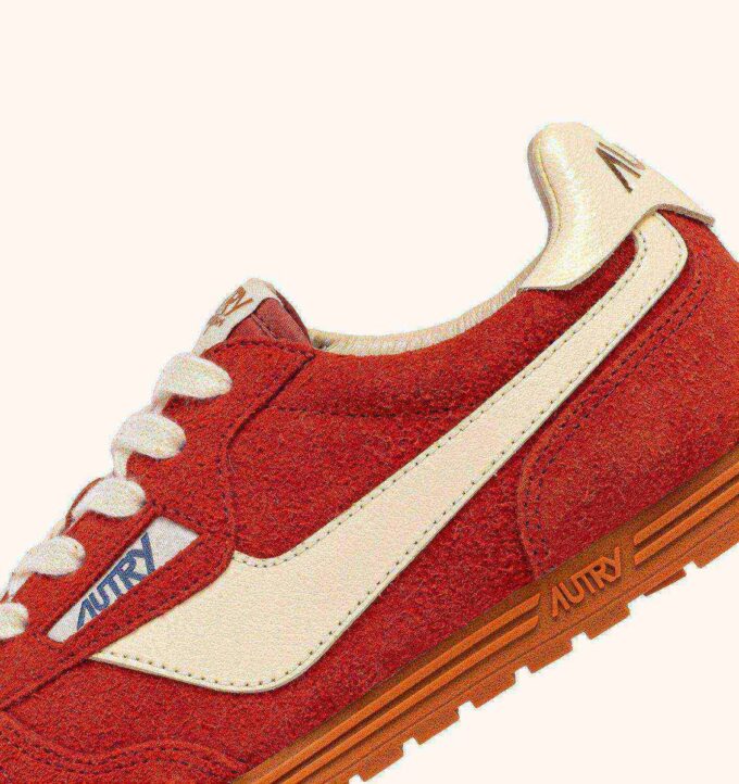 SNEAKERS WINDSPIN IN SUEDE AND LEATHER COLOR PARROT AND RUTABAGA SNEAKERS WINDSPIN IN SUEDE AND LEATHER COLOR PARROT AND RUTABAGA