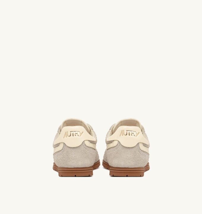 SNEAKERS WINDSPIN IN SUEDE AND LEATHER COLOR WIFE AND RUTABAGA