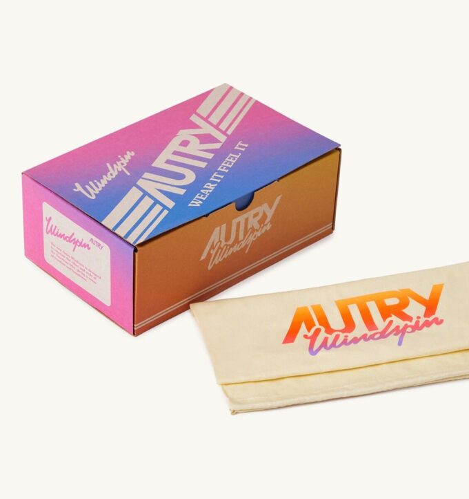 SNEAKERS WINDSPIN IN SUEDE AND LEATHER COLOR BIC AND RUTABAGA