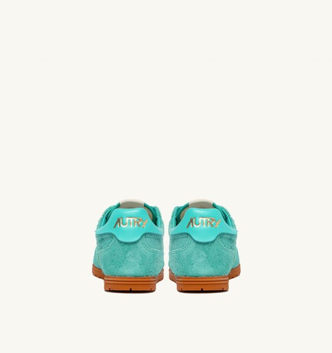SNEAKERS WINDSPIN IN TURQUOISE SUEDE